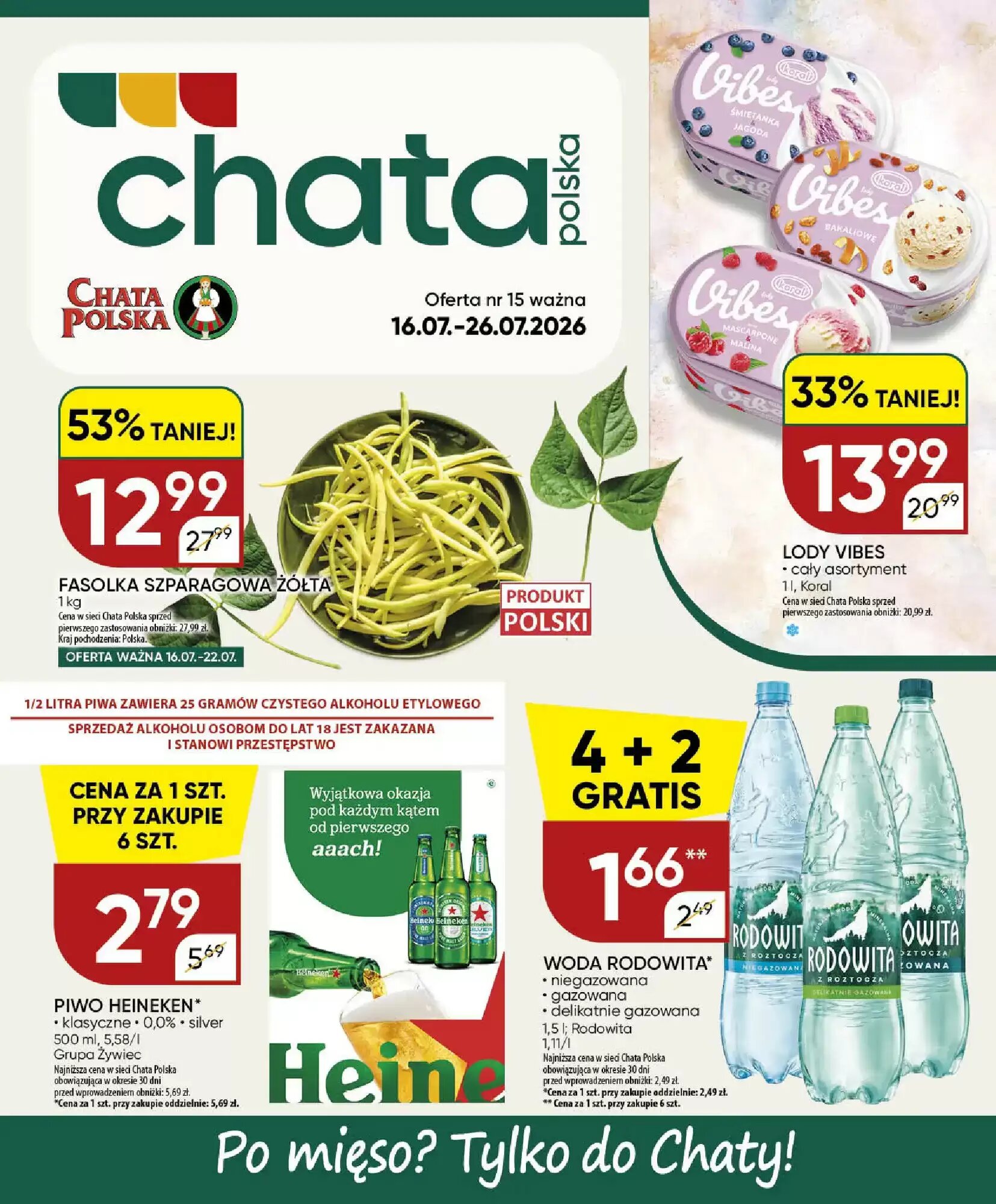 Gazetka promocyjna Chata Polska ważna od 16.07.2026 - Strona 1.