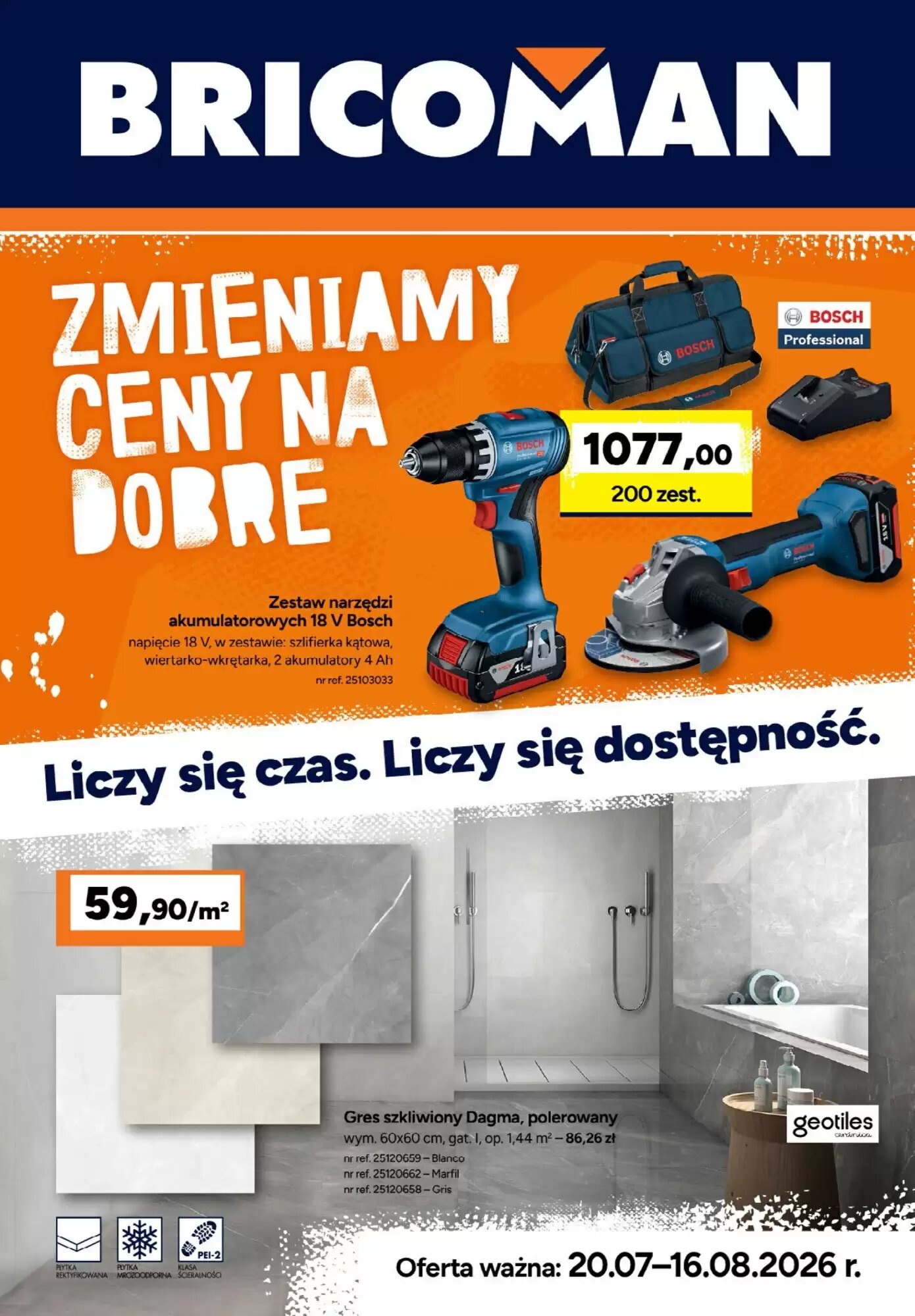 Gazetka promocyjna Bricoman ważna od 20.07.2026 - Strona 1.
