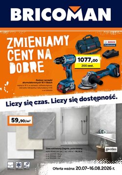 Gazetka promocyjna Bricoman ważna od 20.07.2026