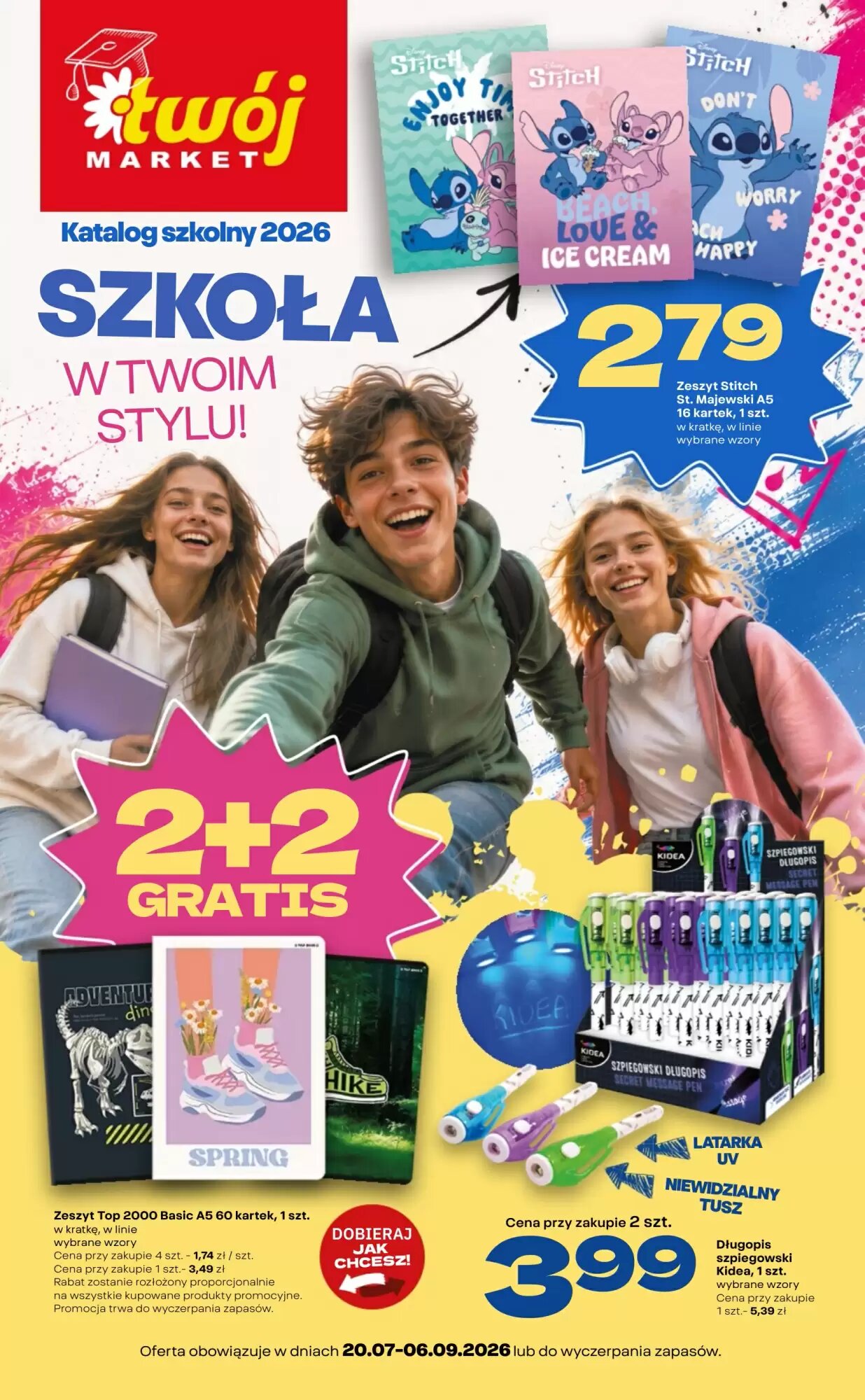 Gazetka promocyjna Twój Market ważna od 20.07.2026 - Strona 1.