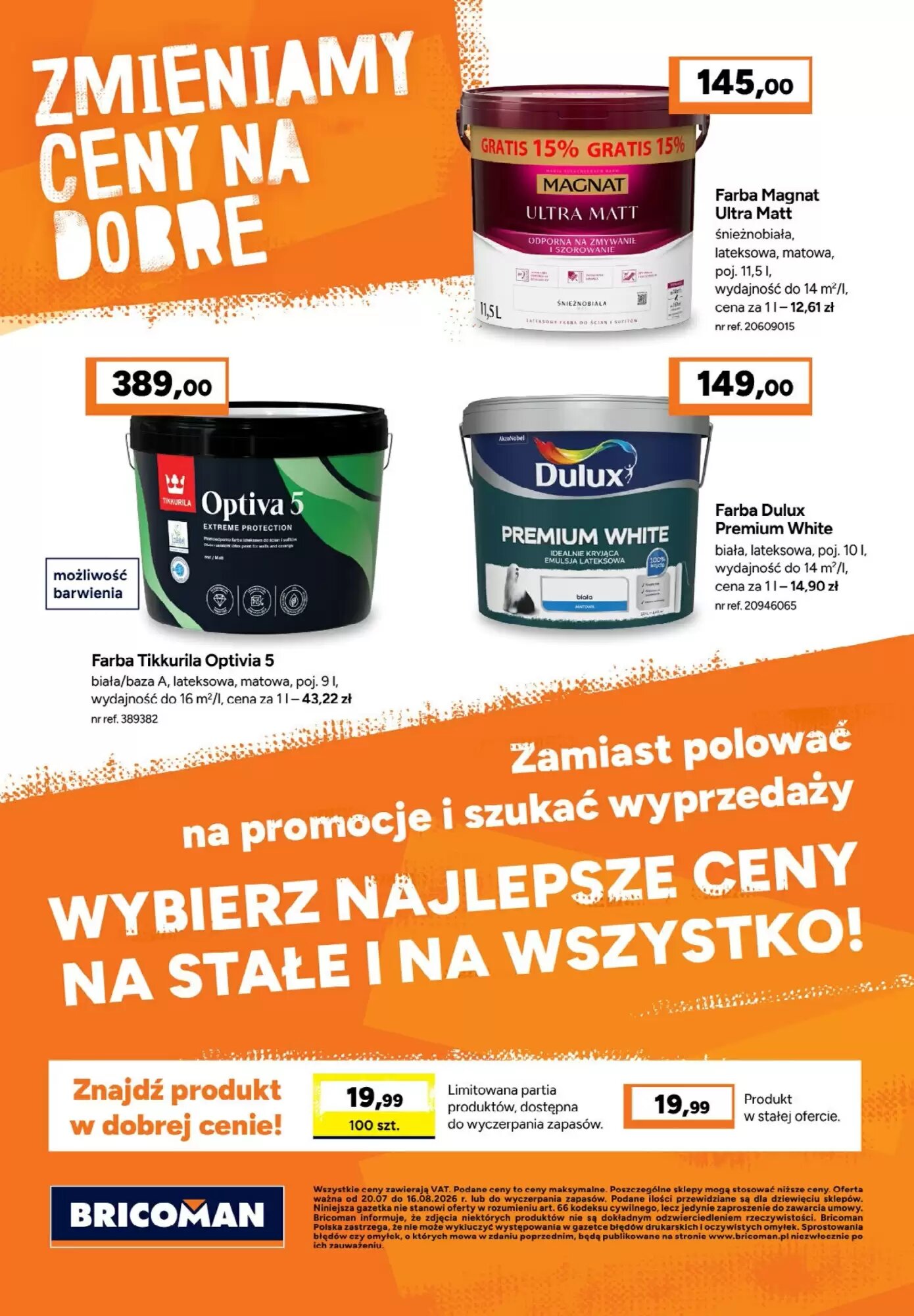 Gazetka promocyjna Bricoman  ważna od 20.07.2026 - Strona 14.