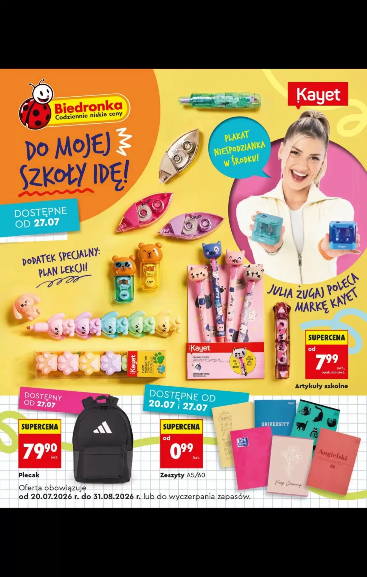 Gazetka promocyjna Biedronka ważna od 20.07.2026 - Strona 1.
