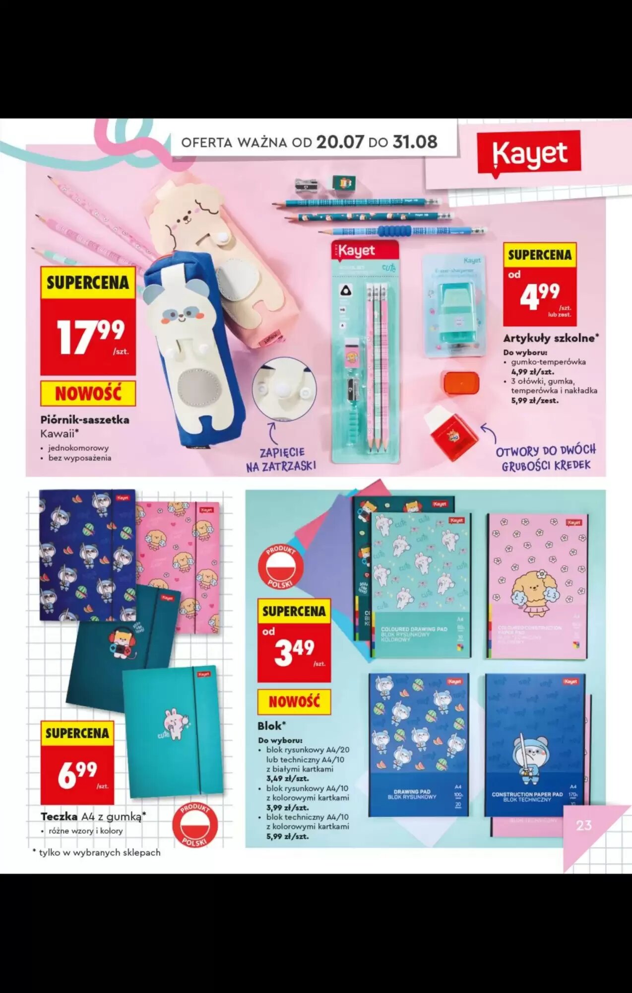 Gazetka promocyjna Biedronka  ważna od 20.07.2026 - Strona 23.