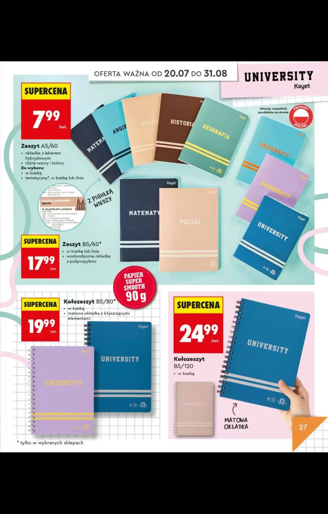 Gazetka promocyjna Biedronka  ważna od 20.07.2026 - Strona 27.