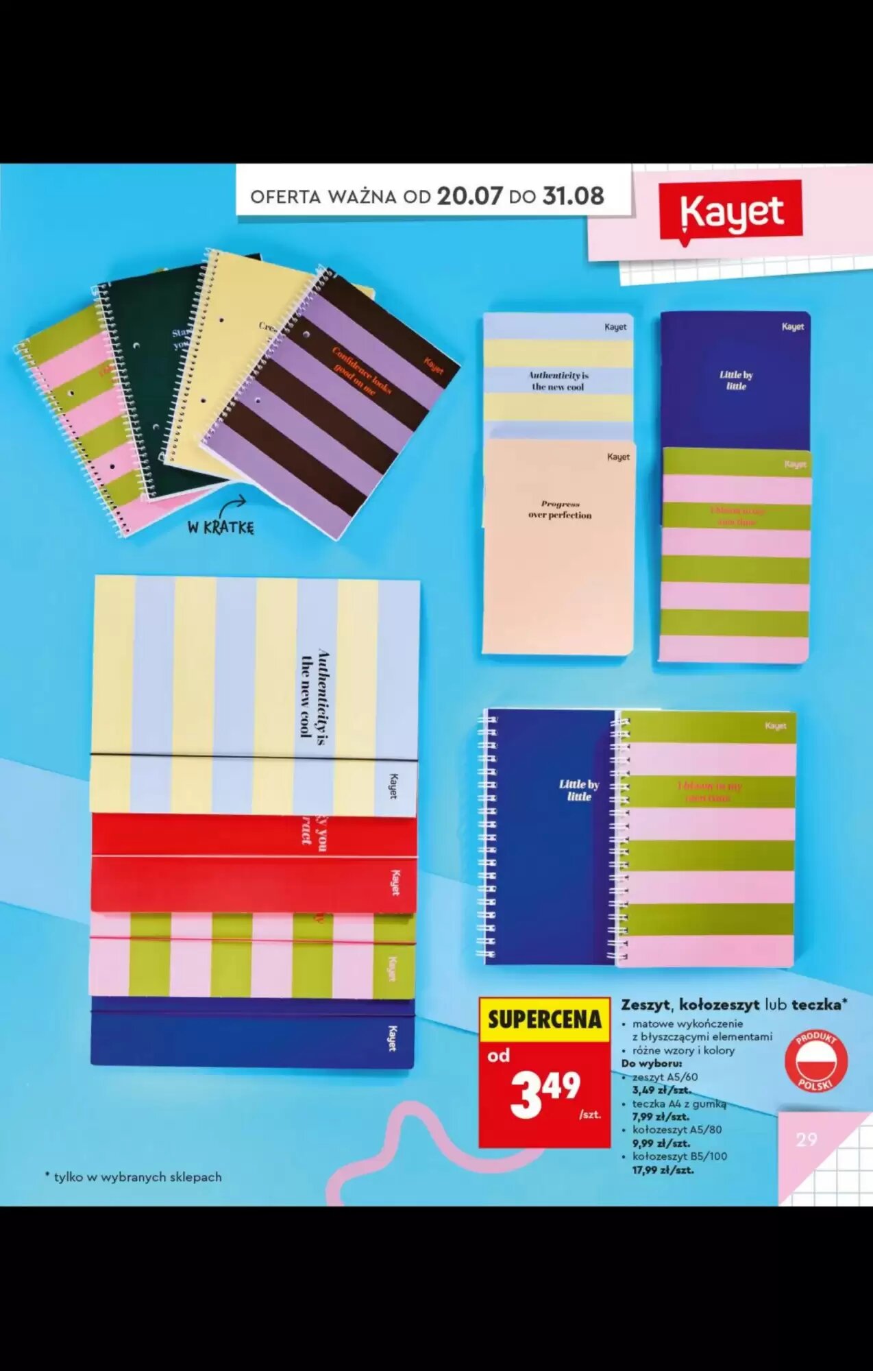 Gazetka promocyjna Biedronka  ważna od 20.07.2026 - Strona 29.