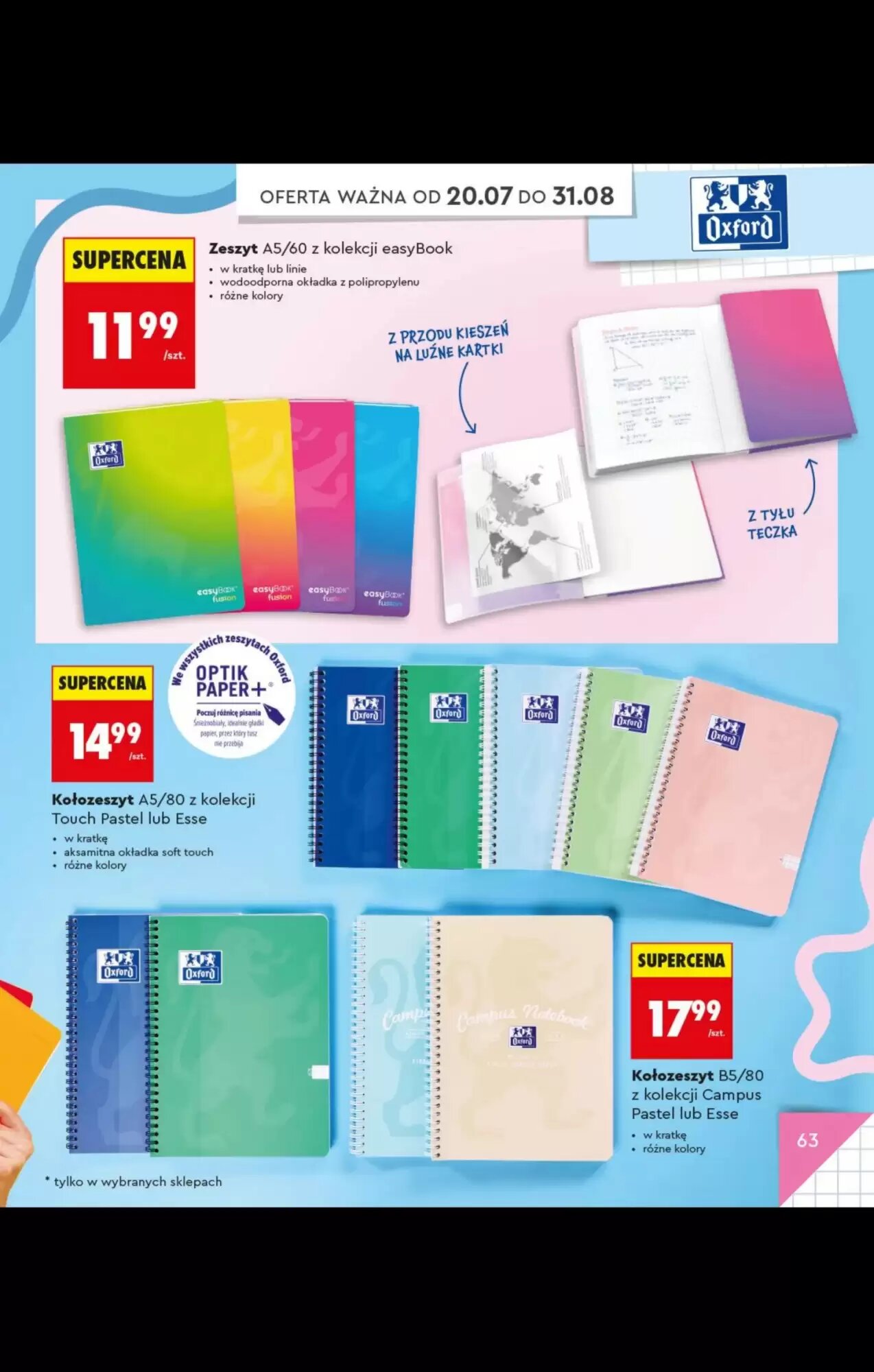Gazetka promocyjna Biedronka  ważna od 20.07.2026 - Strona 63.