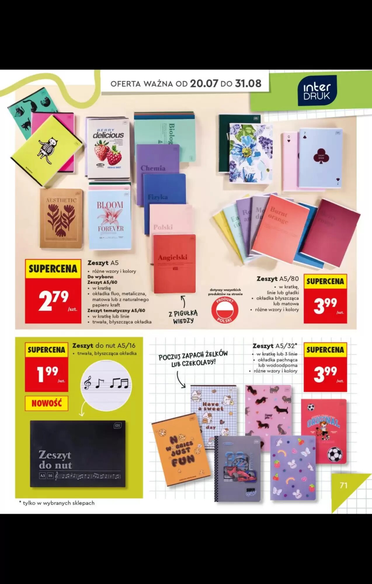 Gazetka promocyjna Biedronka  ważna od 20.07.2026 - Strona 71.