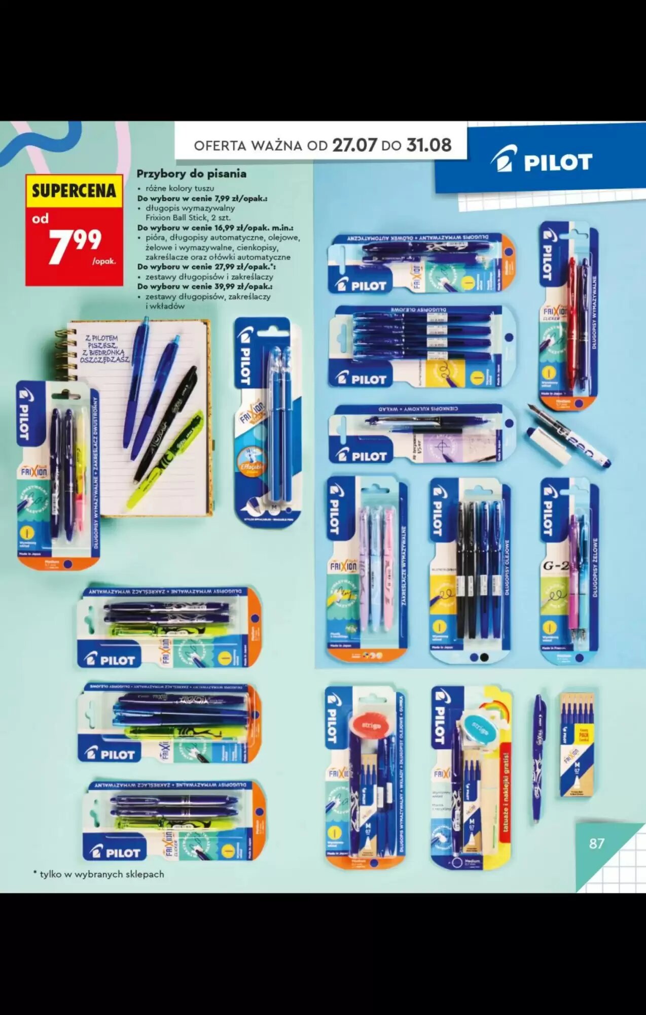 Gazetka promocyjna Biedronka  ważna od 20.07.2026 - Strona 87.