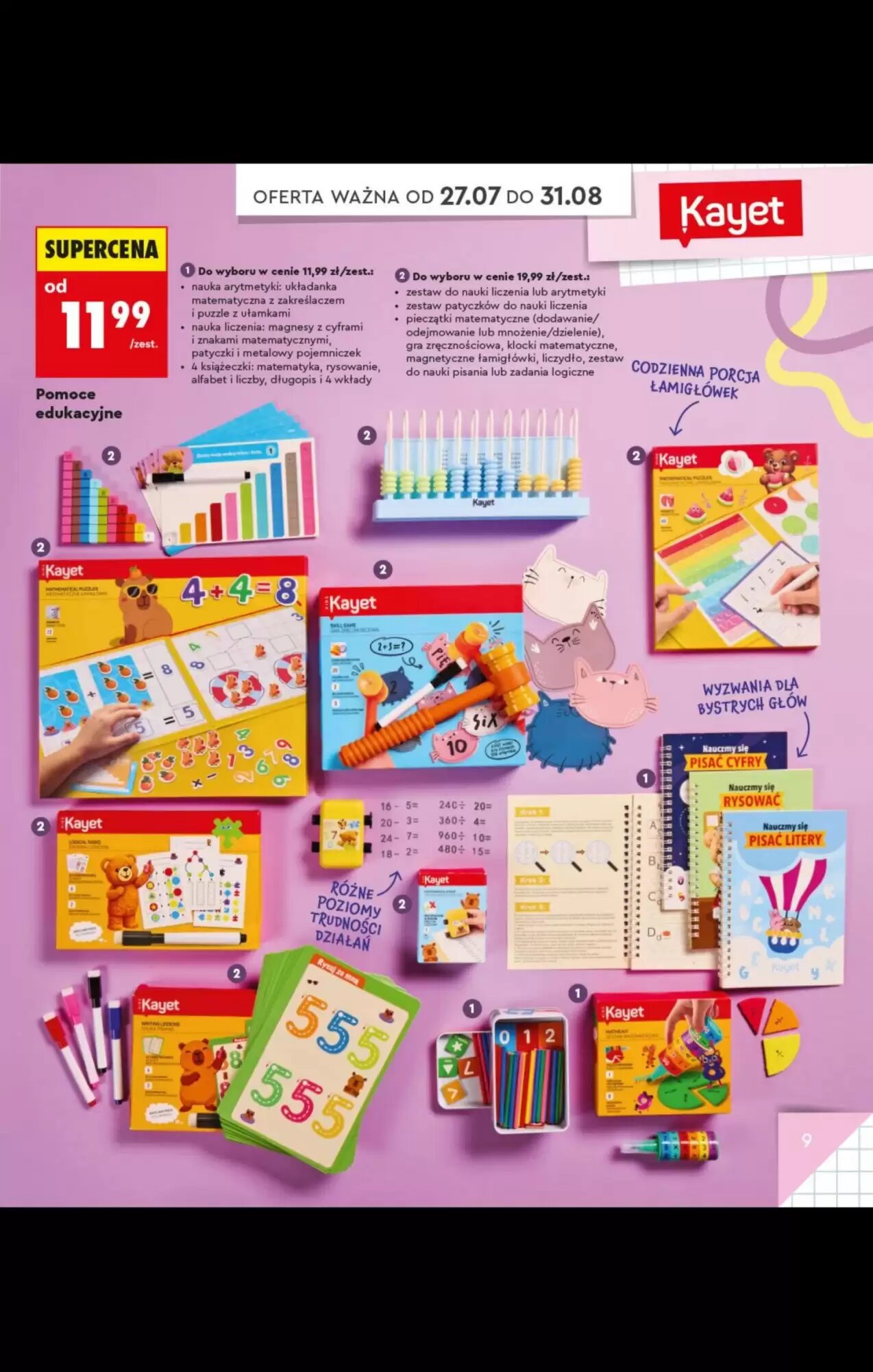 Gazetka promocyjna Biedronka  ważna od 20.07.2026 - Strona 9.