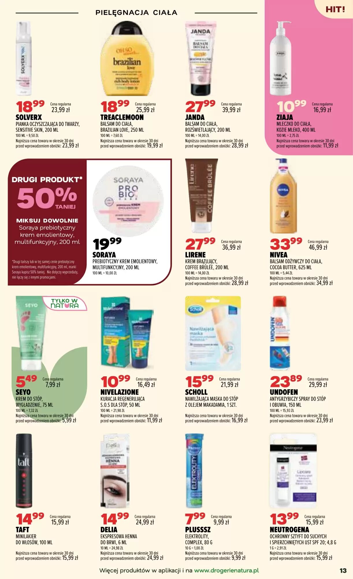Gazetka promocyjna Drogerie Natura  ważna od 21.07.2026 - Strona 13.
