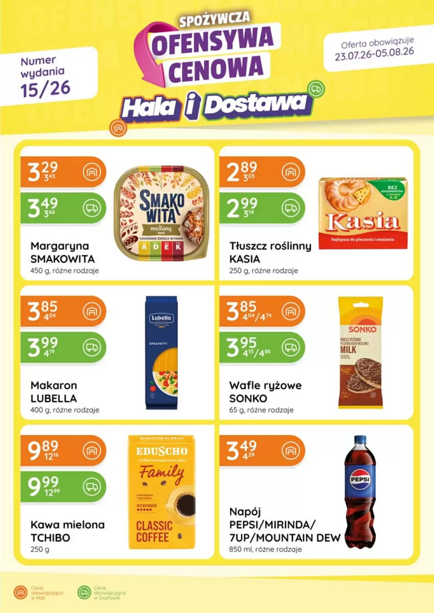 Gazetka promocyjna Eurocash Cash & Carry ważna od 23.07.2026 - Strona 1.