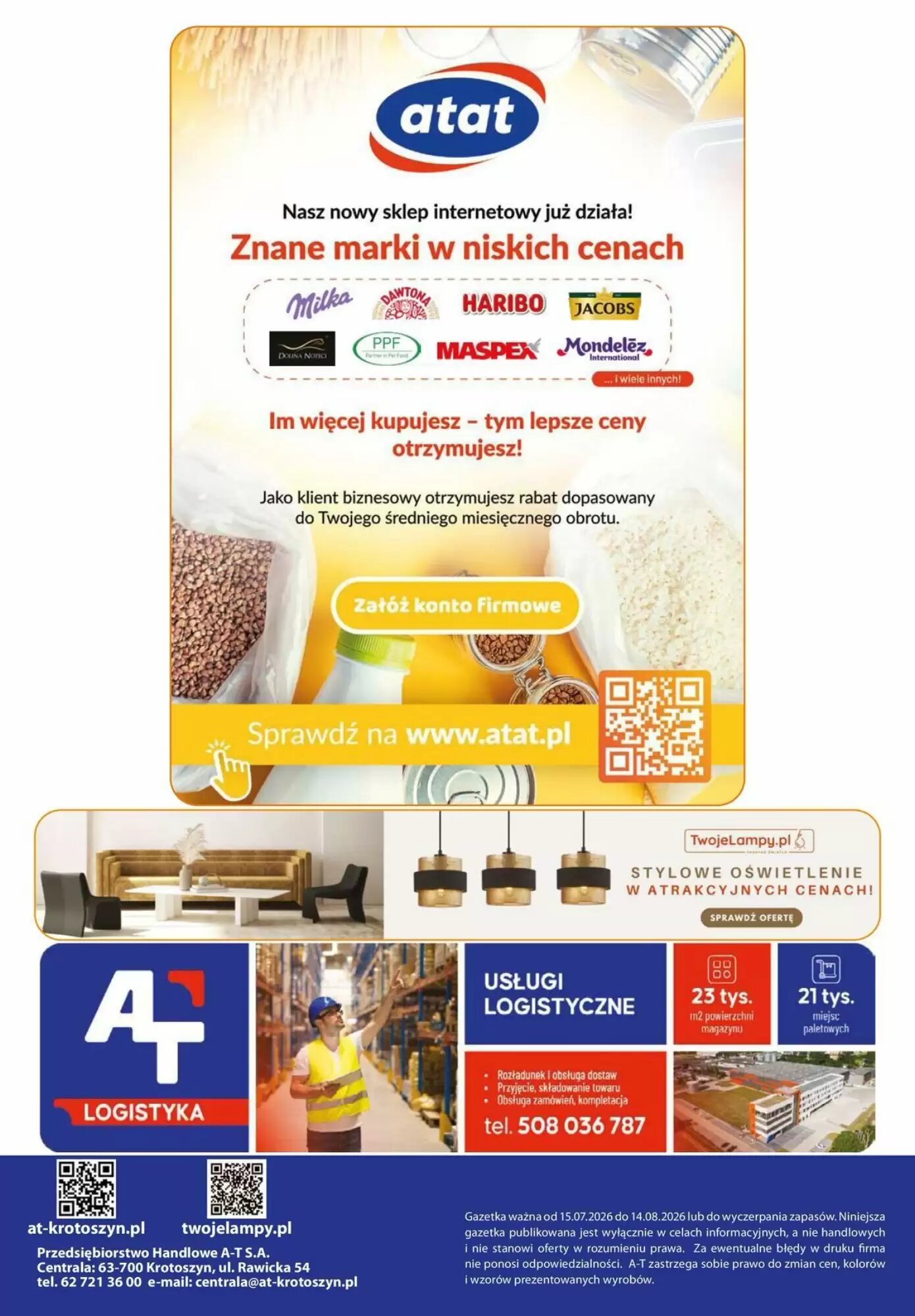 Gazetka promocyjna AT  ważna od 24.07.2026 - Strona 44.