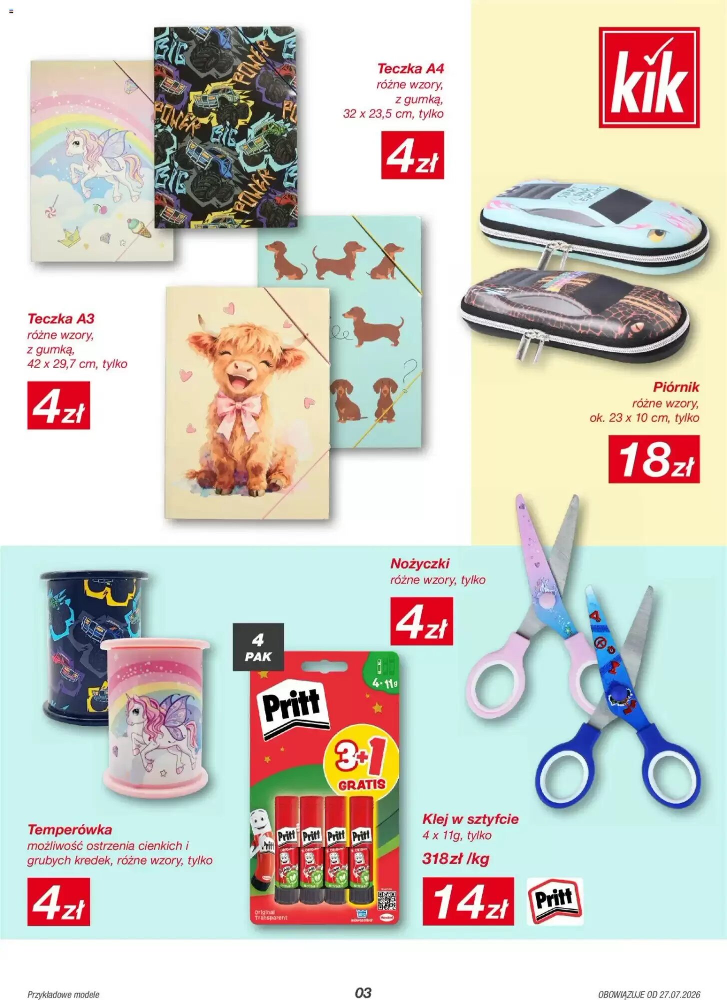 Gazetka promocyjna KiK  ważna od 27.07.2026 - Strona 3.
