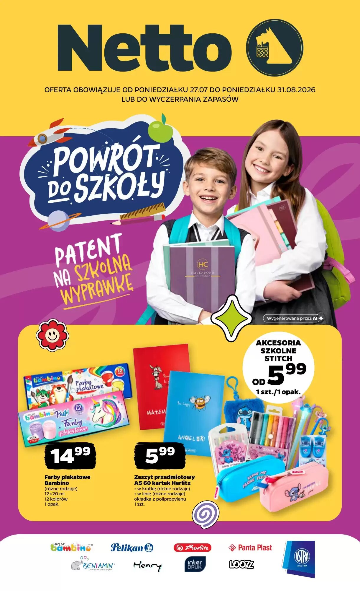 Gazetka promocyjna Netto  ważna od 27.07.2026 - Strona 1.