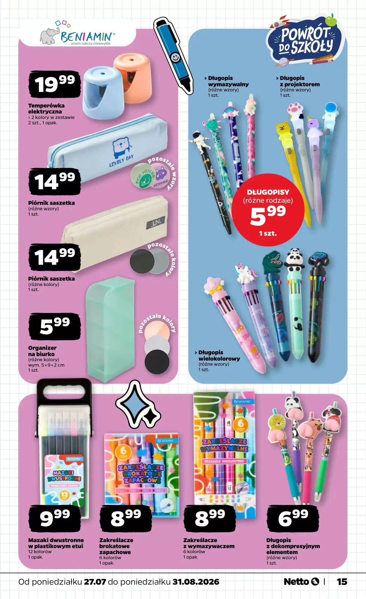 Gazetka promocyjna Netto  ważna od 27.07.2026 - Strona 15.