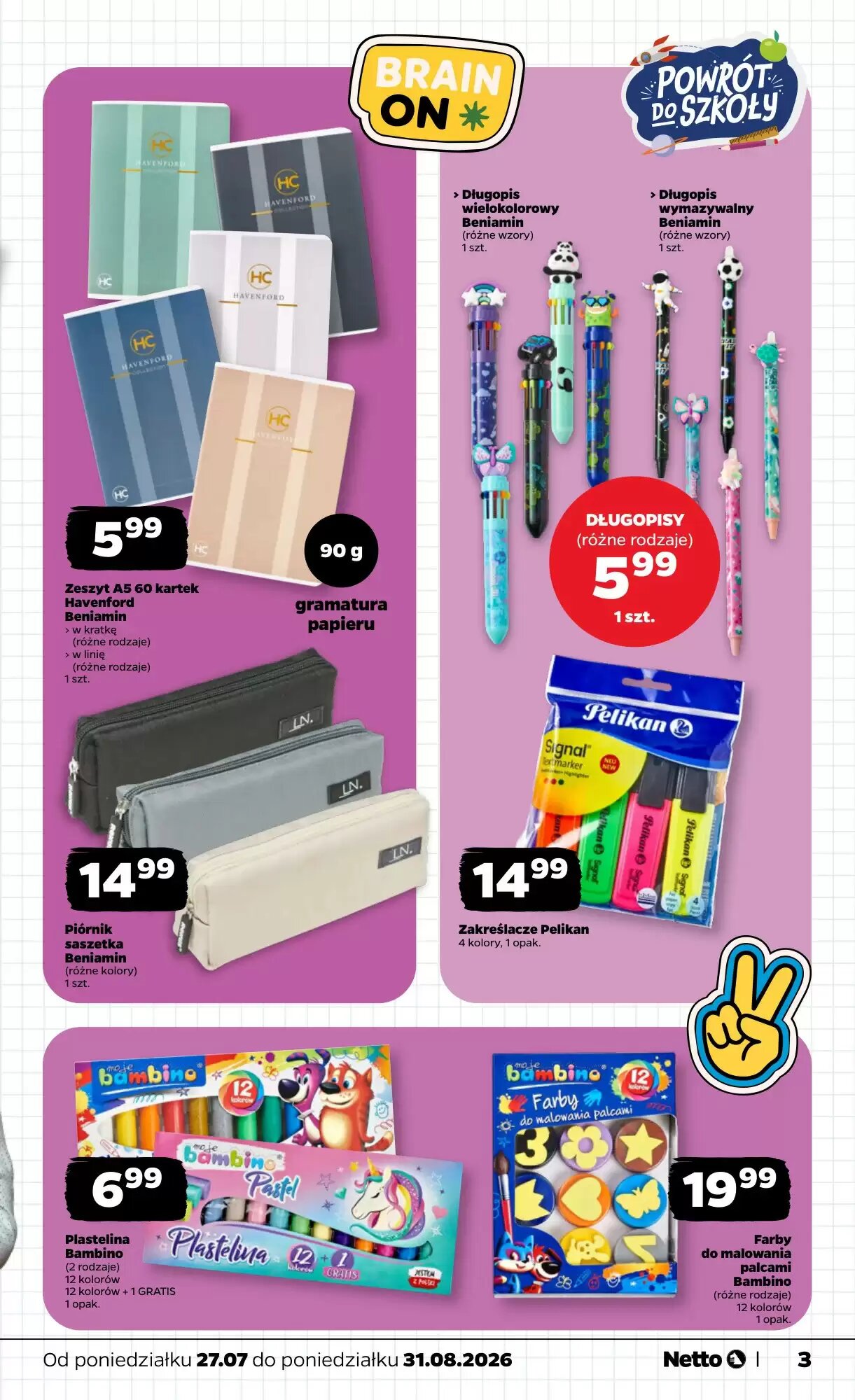 Gazetka promocyjna Netto  ważna od 27.07.2026 - Strona 3.