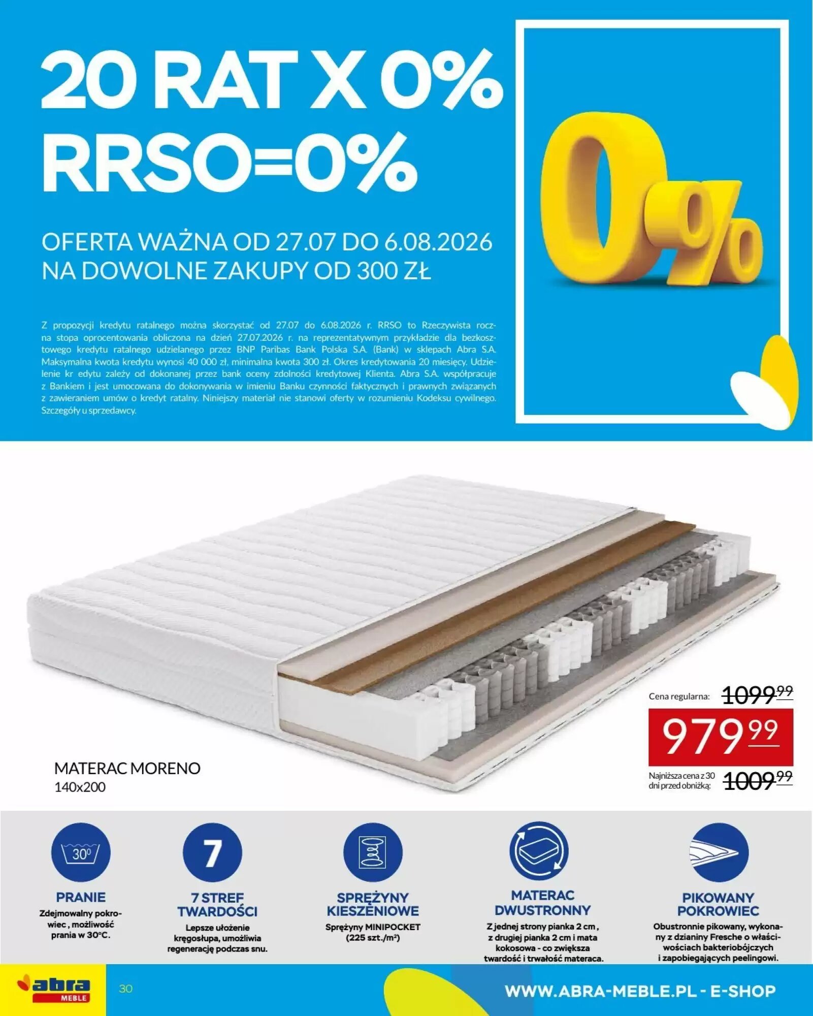 Gazetka promocyjna Abra  ważna od 27.07.2026 - Strona 30.