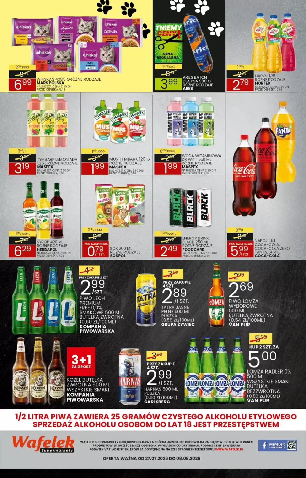 Gazetka promocyjna Wafelek  ważna od 27.07.2026 - Strona 8.