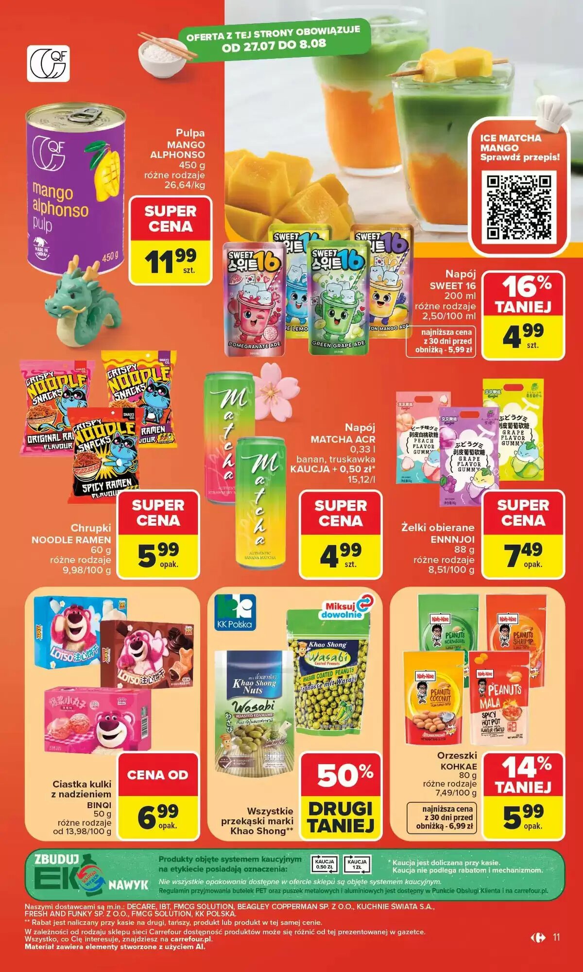 Gazetka promocyjna Carrefour Market  ważna od 27.07.2026 - Strona 11.