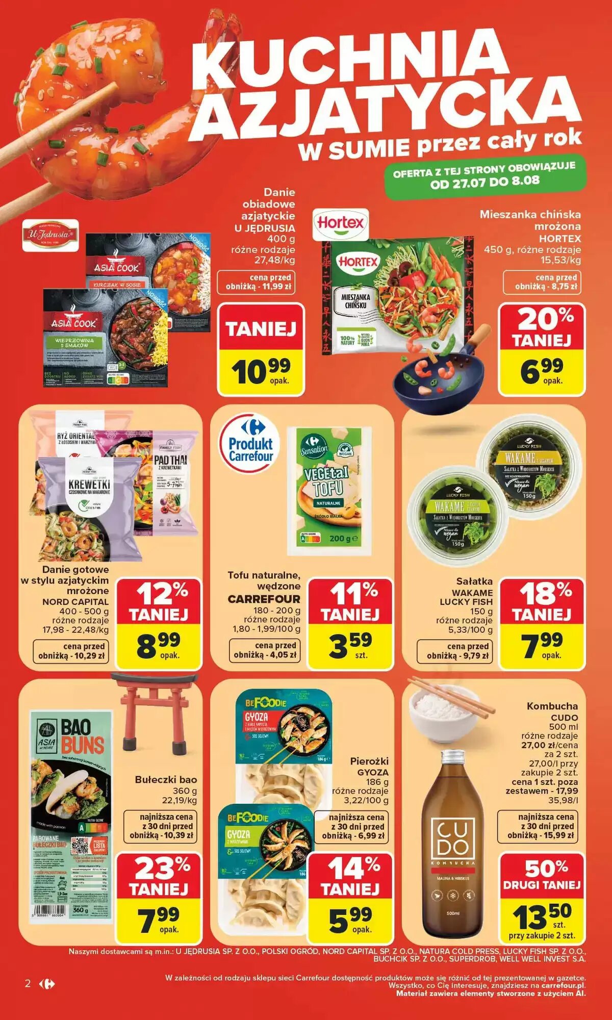Gazetka promocyjna Carrefour Market  ważna od 27.07.2026 - Strona 2.