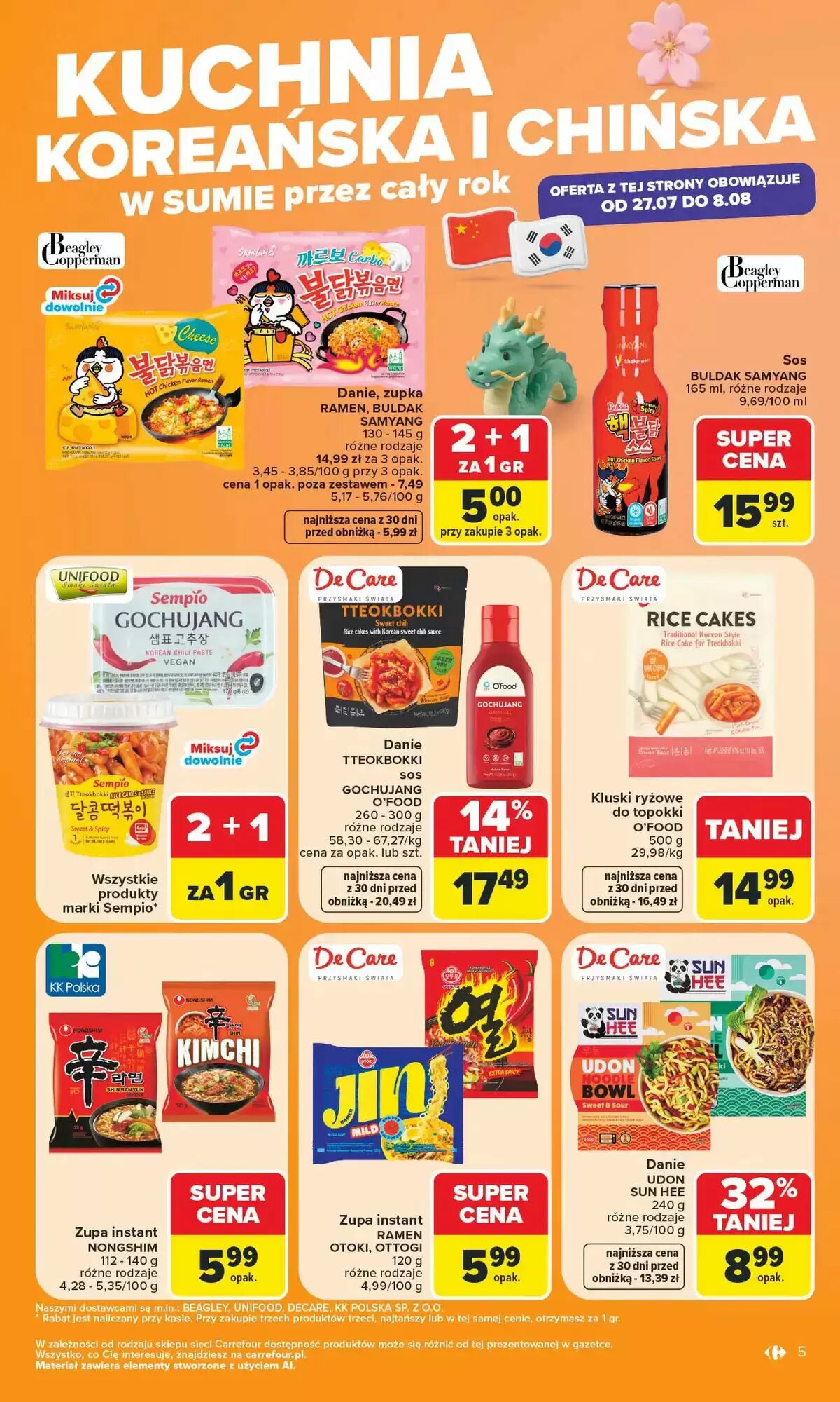 Gazetka promocyjna Carrefour Market  ważna od 27.07.2026 - Strona 5.