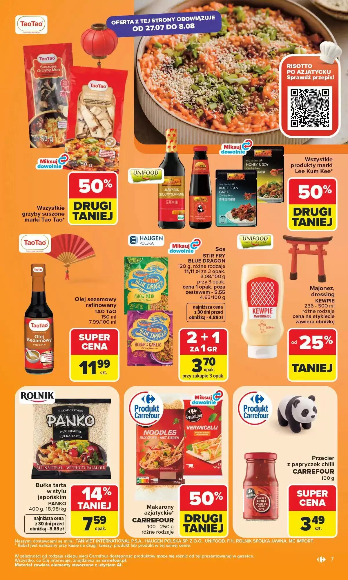 Gazetka promocyjna Carrefour Market  ważna od 27.07.2026 - Strona 7.