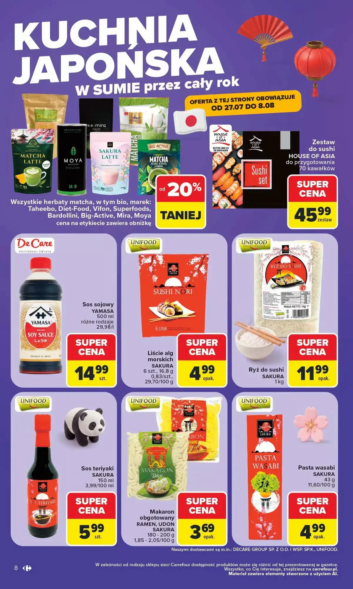 Gazetka promocyjna Carrefour Market  ważna od 27.07.2026 - Strona 8.