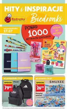 Gazetka promocyjna Biedronka ważna od 27.07.2026