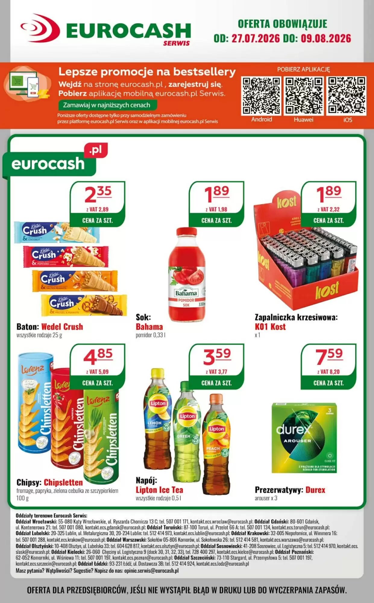 Gazetka promocyjna Eurocash  ważna od 27.07.2026 - Strona 24.