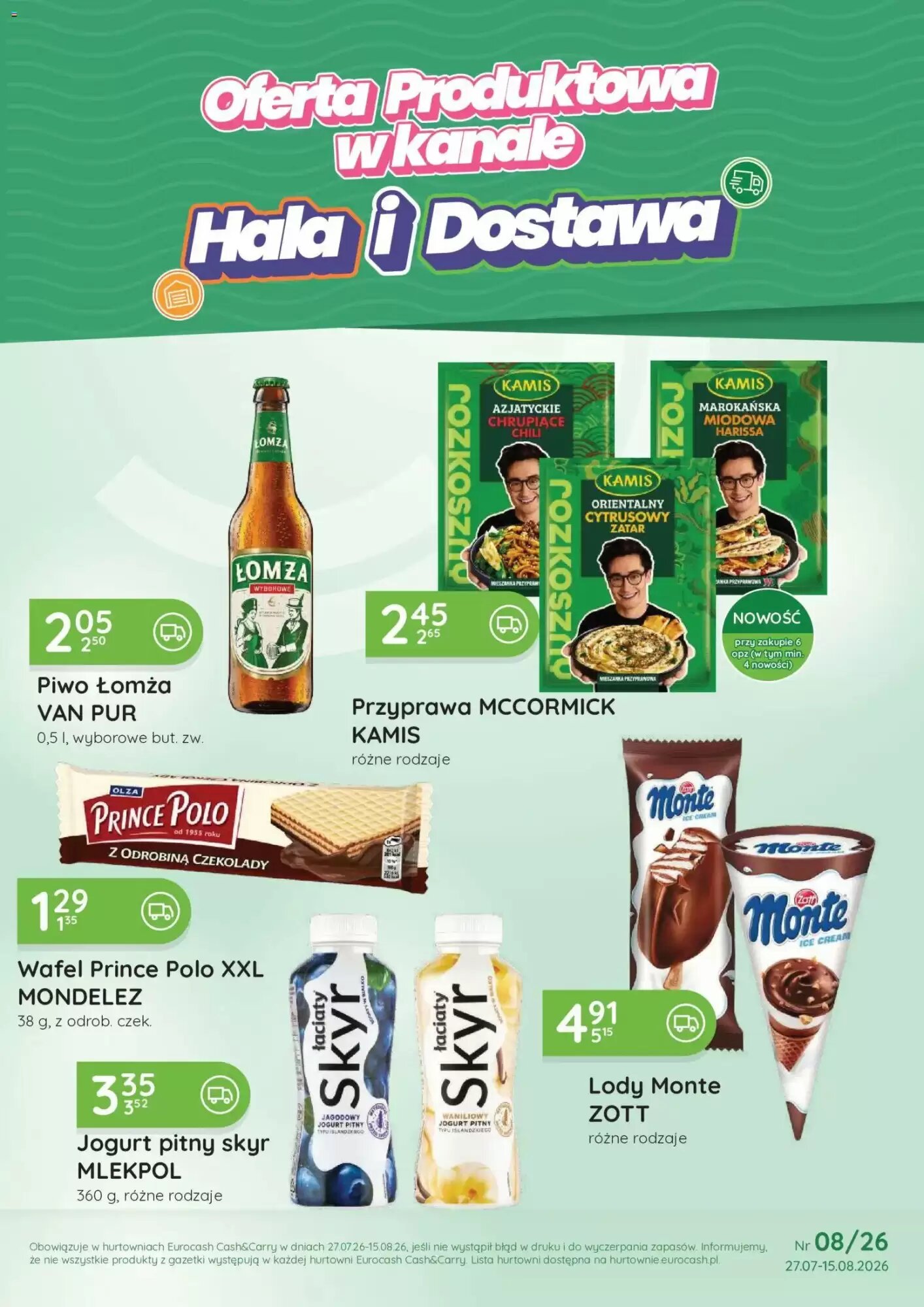 Gazetka promocyjna Eurocash ważna od 27.07.2026 - Strona 1.