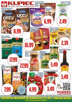 Gazetka promocyjna Kupiec  ważna od 27.07.2026