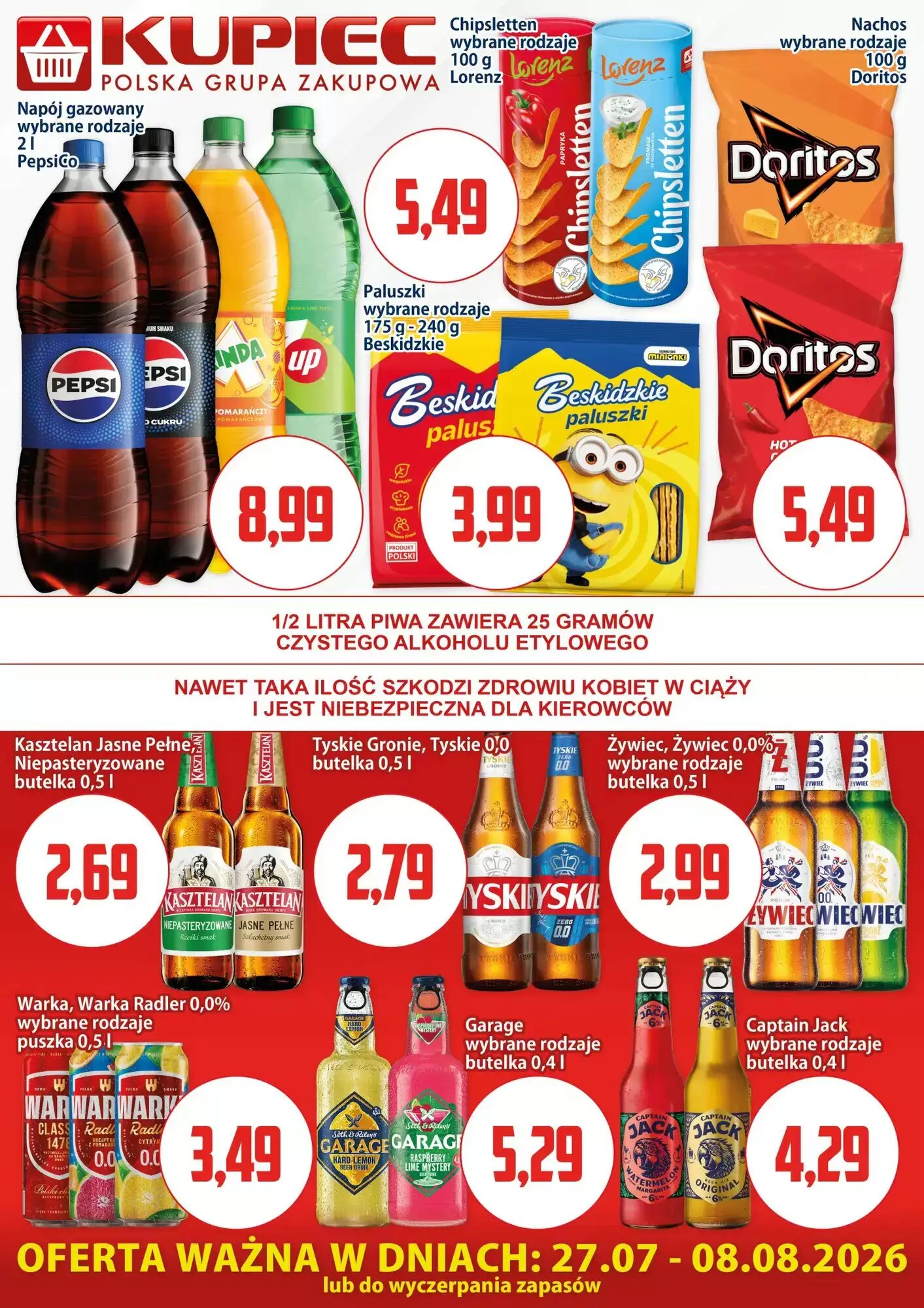 Gazetka promocyjna Kupiec  ważna od 27.07.2026 - Strona 2.