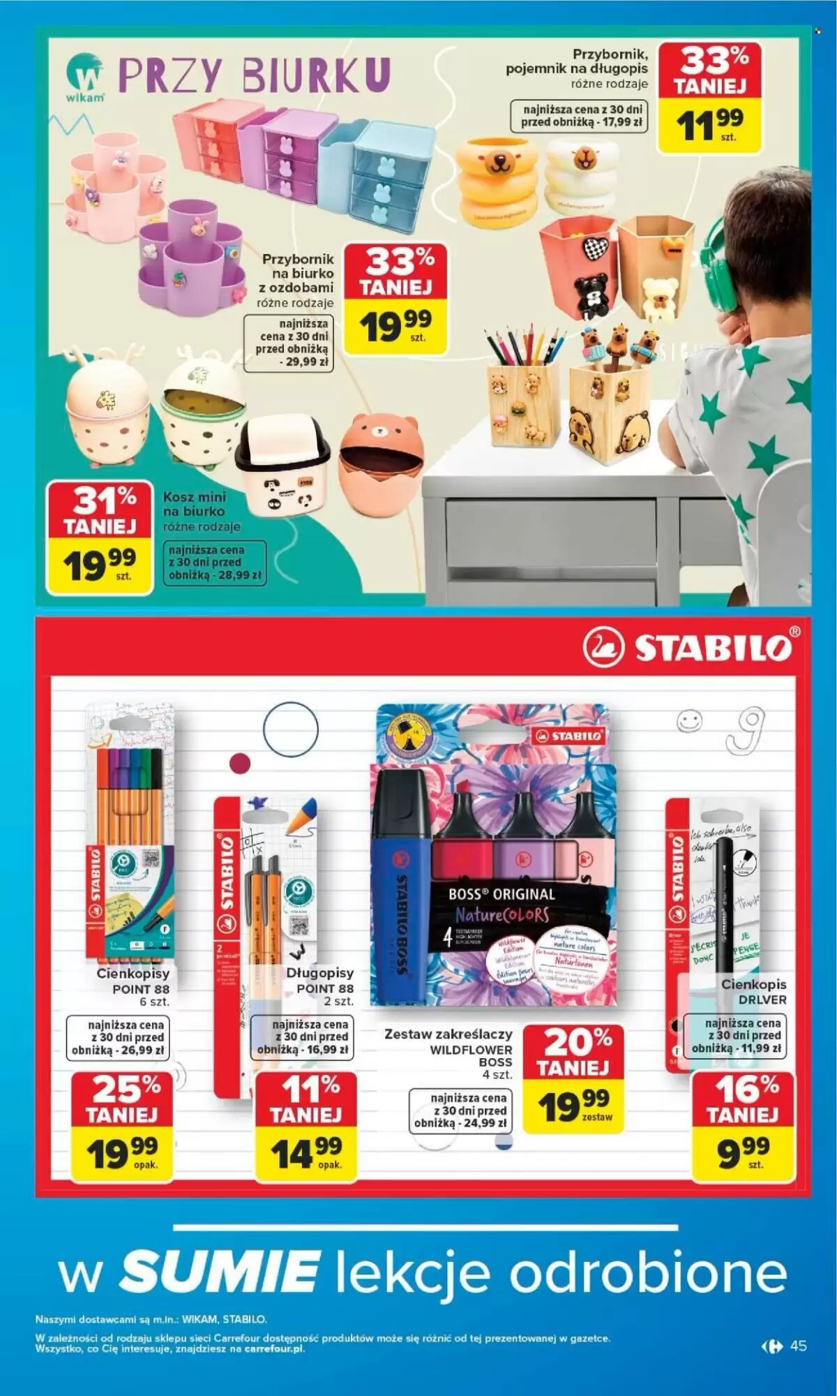 Gazetka promocyjna Carrefour  ważna od 27.07.2026 - Strona 45.
