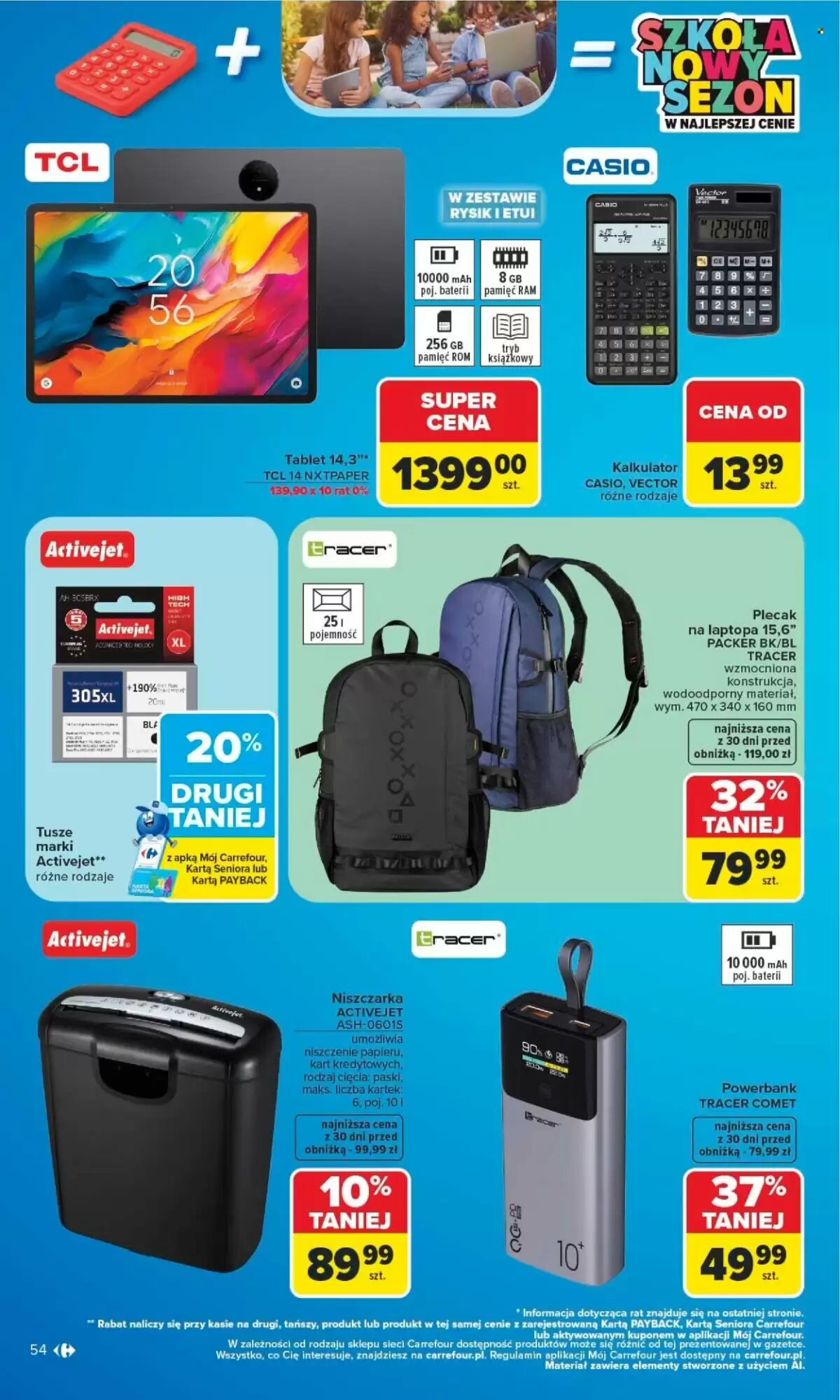 Gazetka promocyjna Carrefour  ważna od 27.07.2026 - Strona 54.