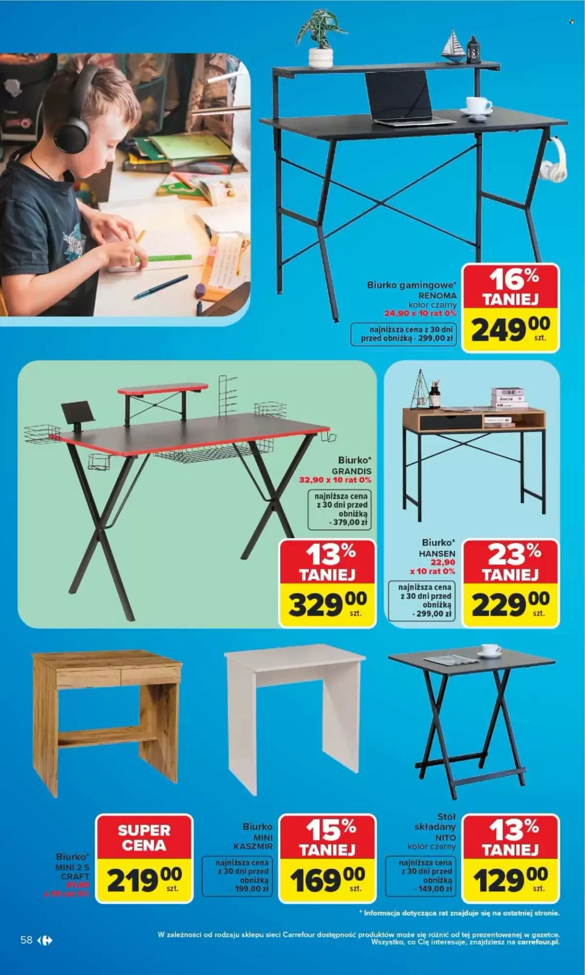 Gazetka promocyjna Carrefour  ważna od 27.07.2026 - Strona 58.
