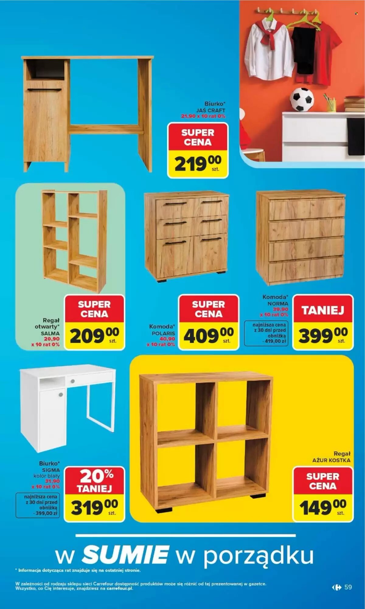 Gazetka promocyjna Carrefour  ważna od 27.07.2026 - Strona 59.
