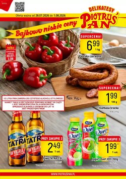 Gazetka promocyjna Delikatesy Piotruś Pan  ważna od 28.07.2026
