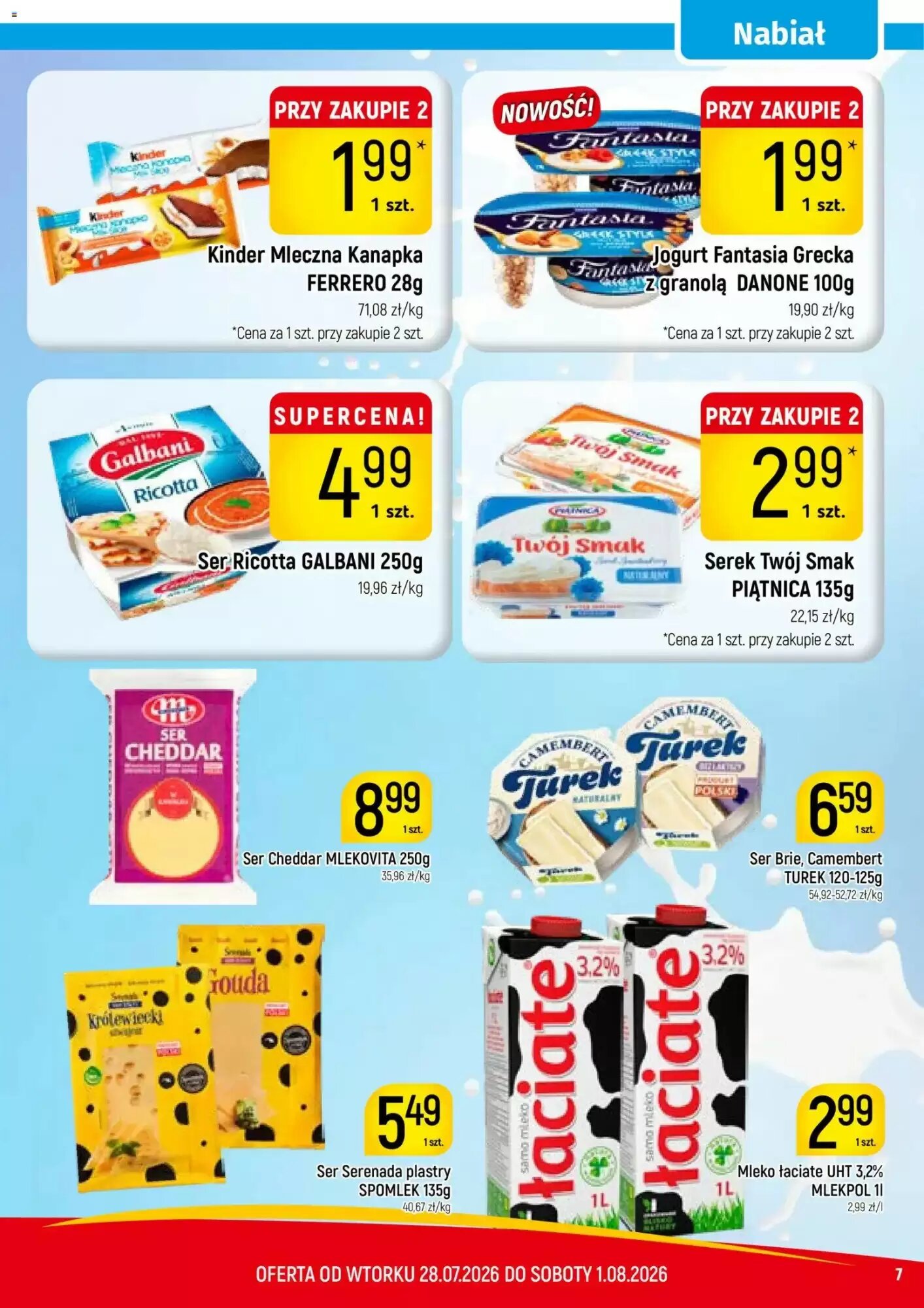 Gazetka promocyjna Delikatesy Piotruś Pan  ważna od 28.07.2026 - Strona 7.