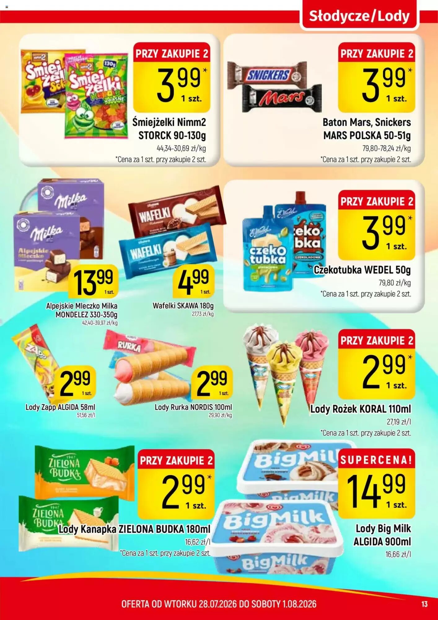 Gazetka promocyjna Delikatesy Piotruś Pan  ważna od 28.07.2026 - Strona 13.