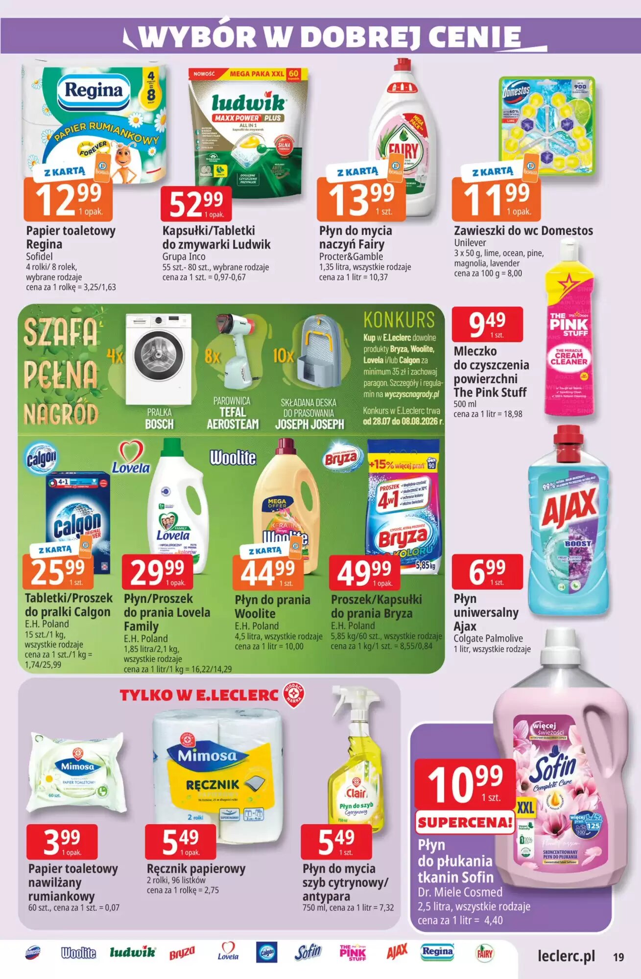 Gazetka promocyjna E.Leclerc  ważna od 28.07.2026 - Strona 19.