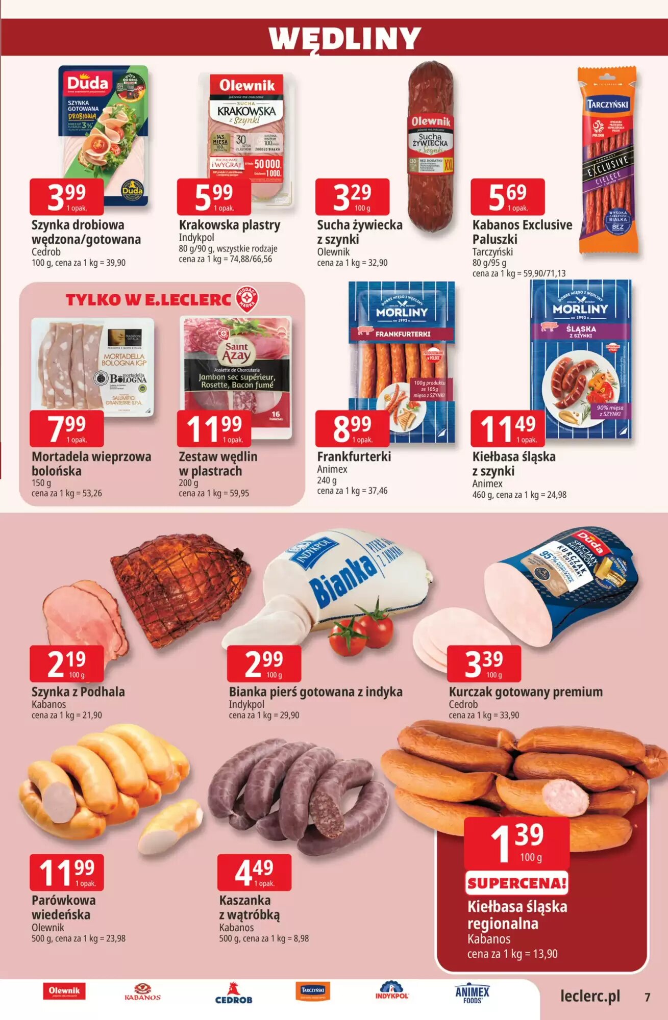 Gazetka promocyjna E.Leclerc  ważna od 28.07.2026 - Strona 7.
