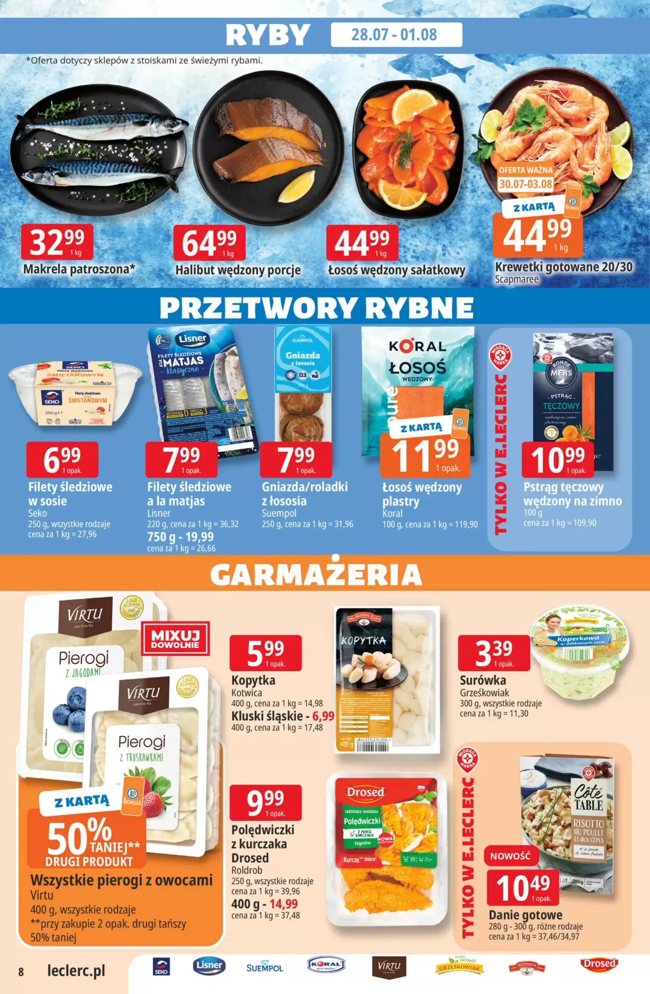 Gazetka promocyjna E.Leclerc  ważna od 28.07.2026 - Strona 8.