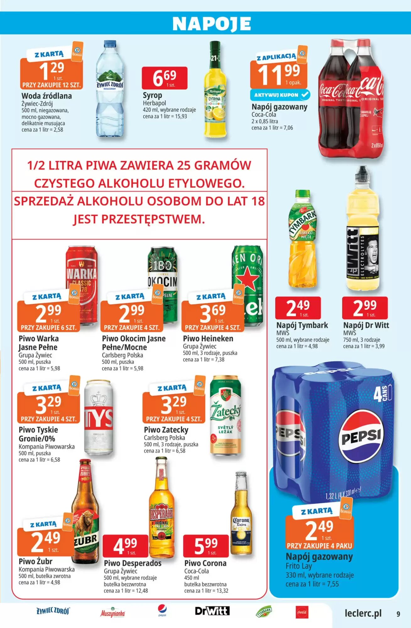 Gazetka promocyjna E.Leclerc  ważna od 28.07.2026 - Strona 9.