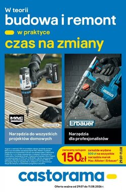Gazetka promocyjna Castorama ważna od 29.07.2026