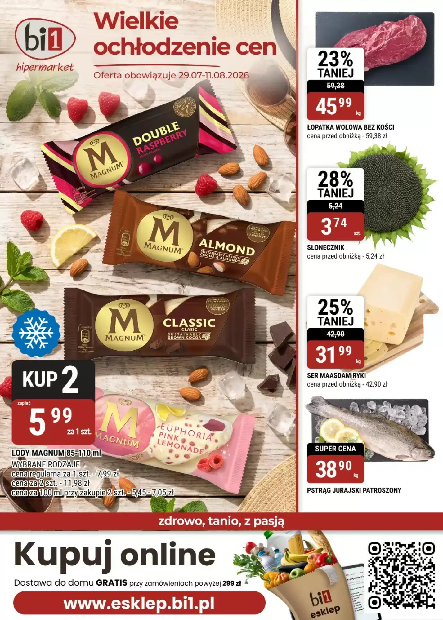 Gazetka promocyjna bi1 ważna od 29.07.2026 - Strona 1.