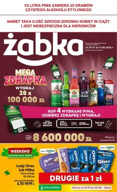 Gazetka promocyjna Żabka ważna od 29.07.2026