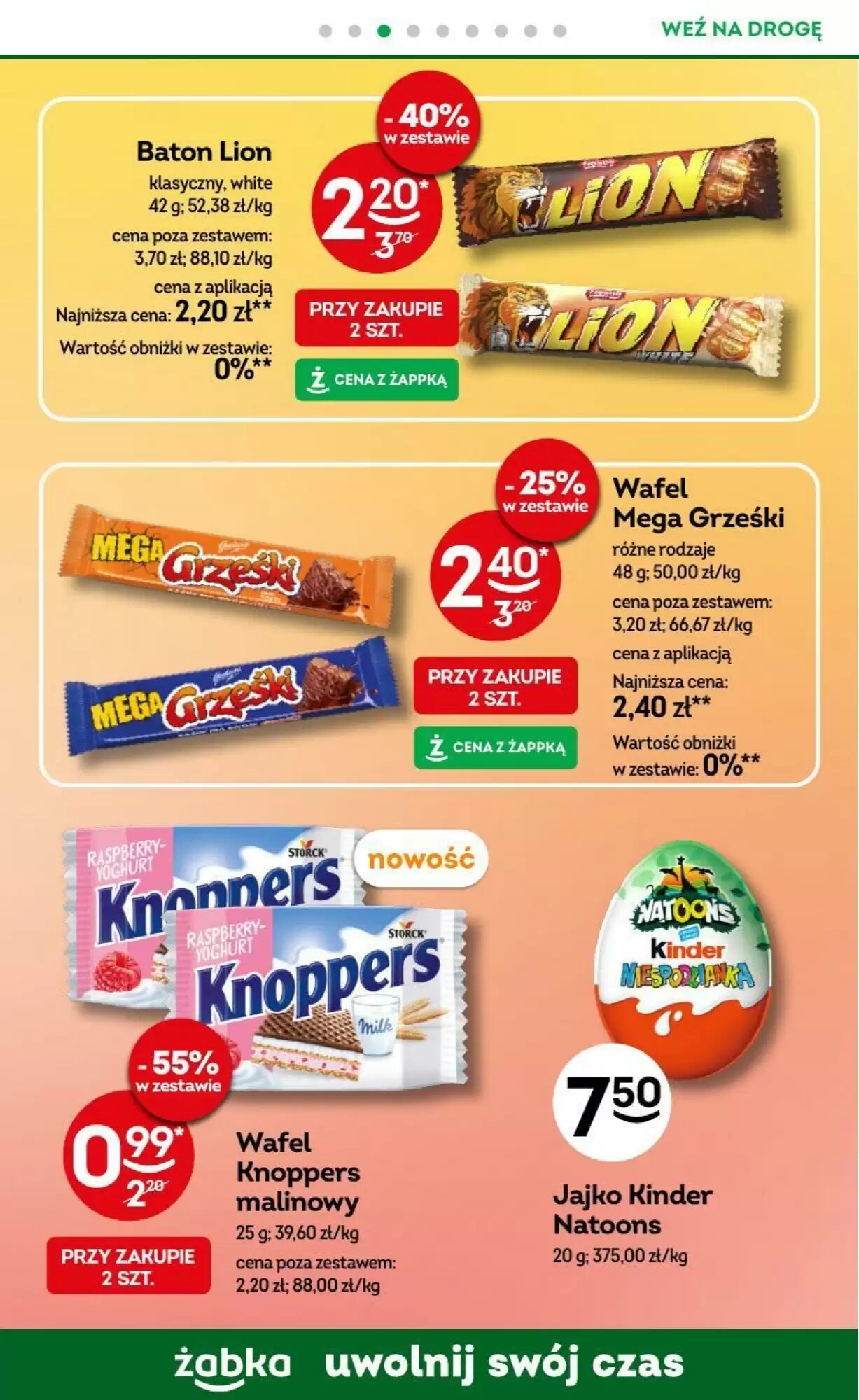 Gazetka promocyjna Żabka  ważna od 29.07.2026 - Strona 72.