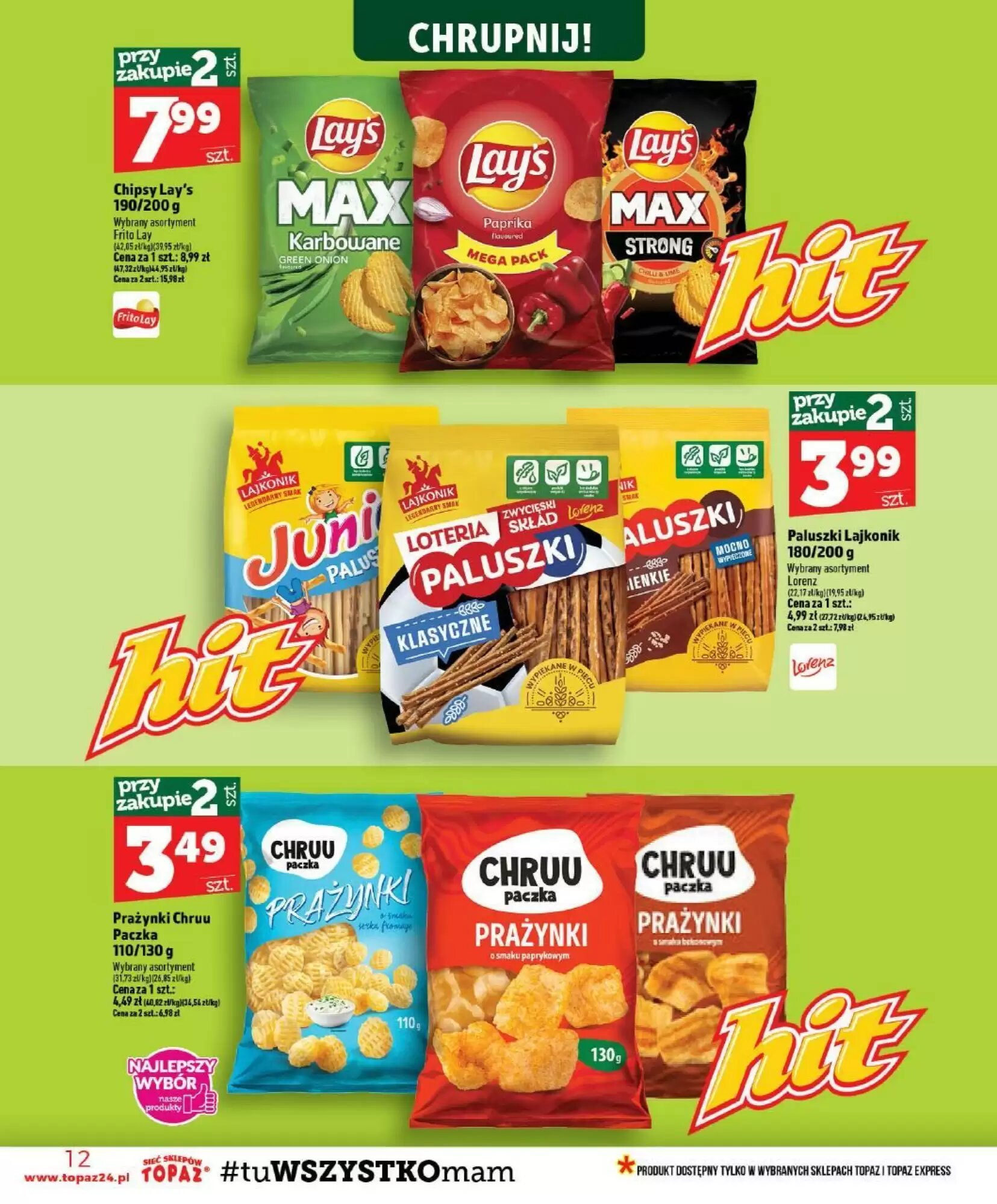 Gazetka promocyjna Topaz  ważna od 30.07.2026 - Strona 12.