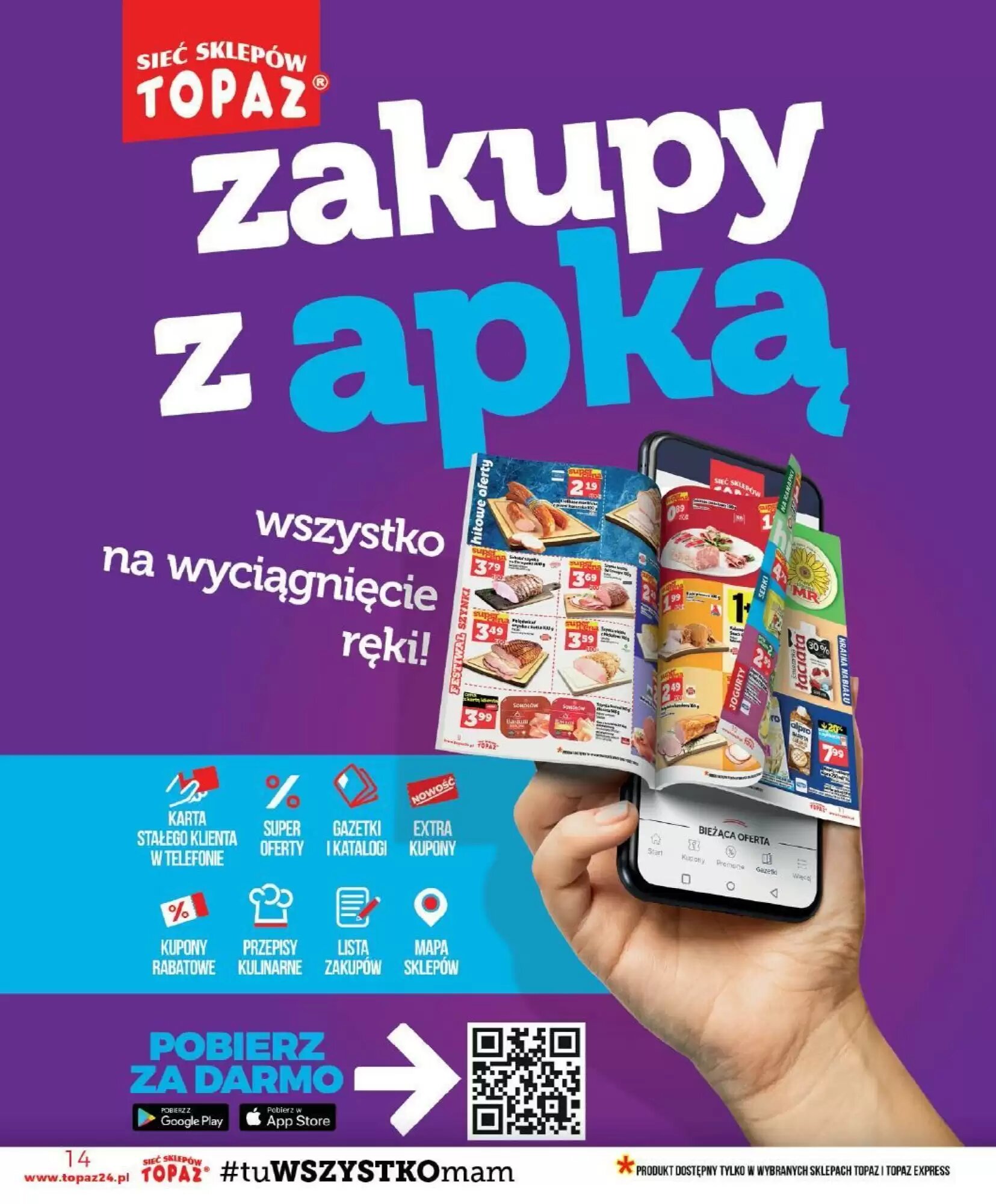 Gazetka promocyjna Topaz  ważna od 30.07.2026 - Strona 14.
