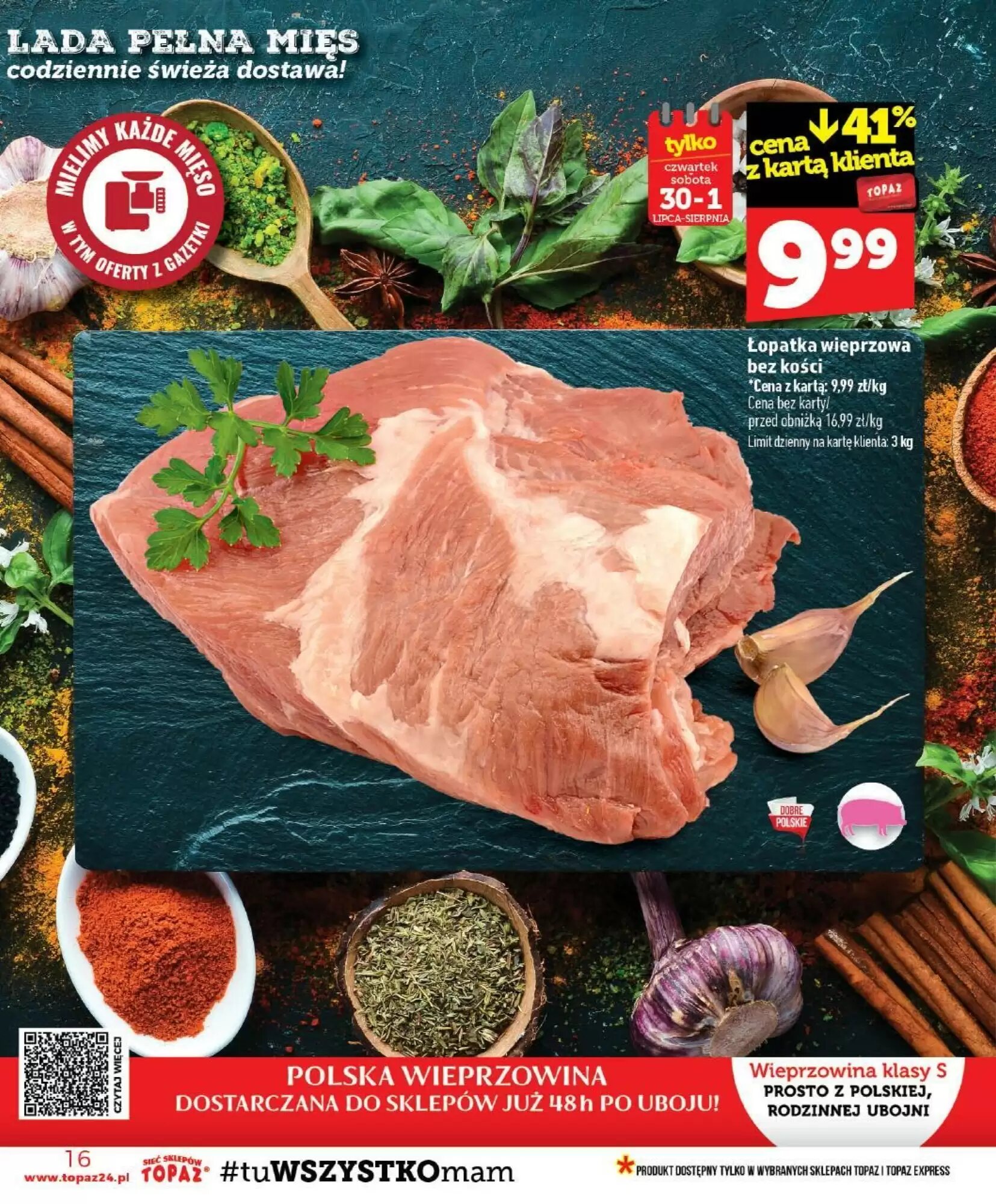 Gazetka promocyjna Topaz  ważna od 30.07.2026 - Strona 16.